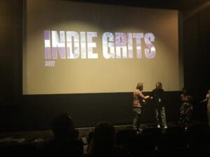 Micah on Stage at Indie Grits Film Festival