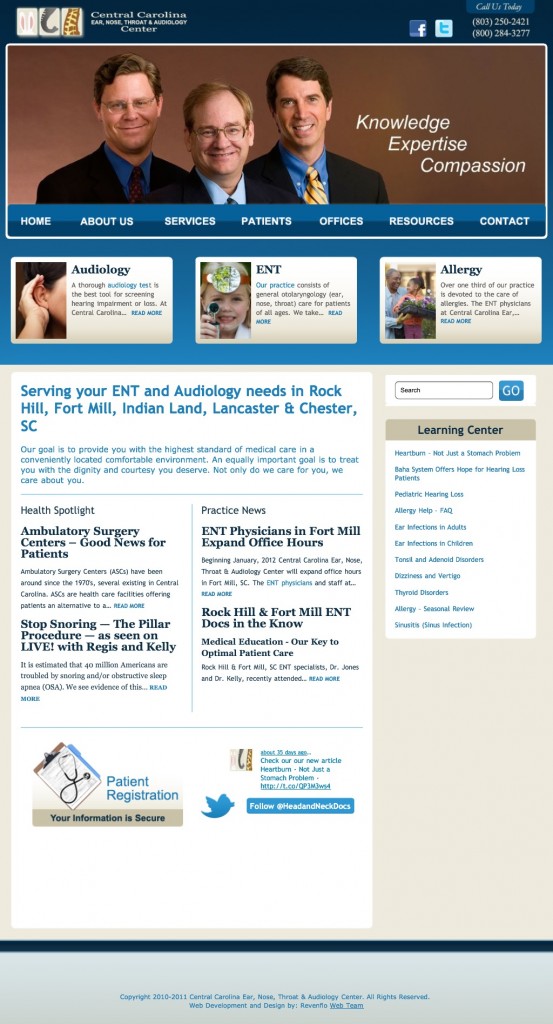 Central Carolina Ear, Nose,Throat and Audiology