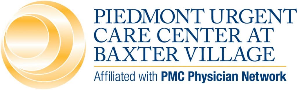 piedmont urgent care center at baxter village logo
