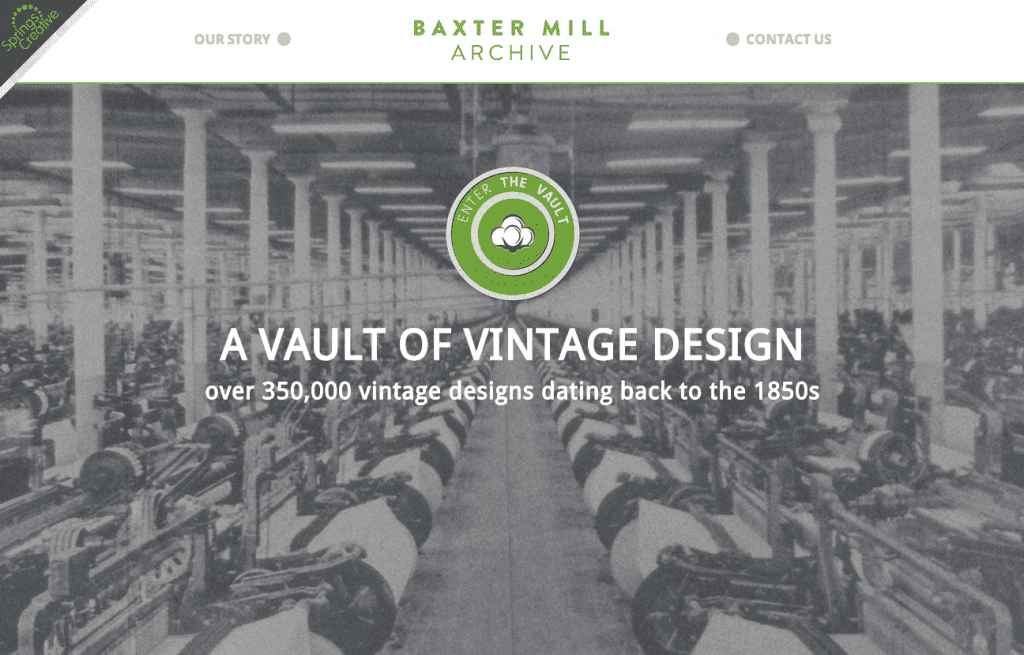 Baxter Mill Archive Vault of Vintage Design