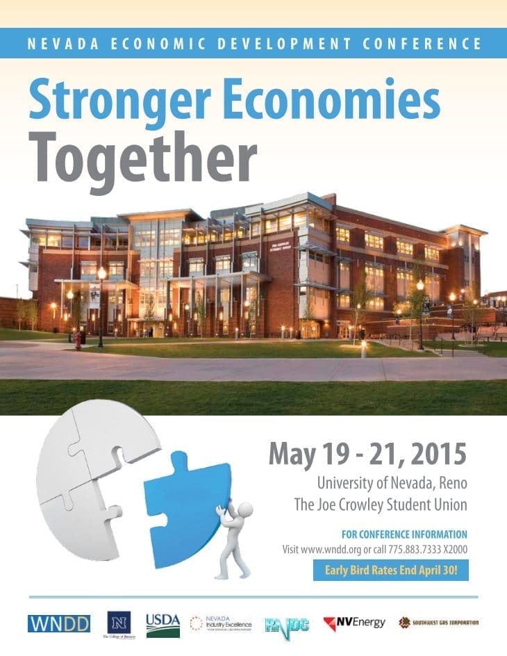 Nevada Economic Development Conference 2015 Flier