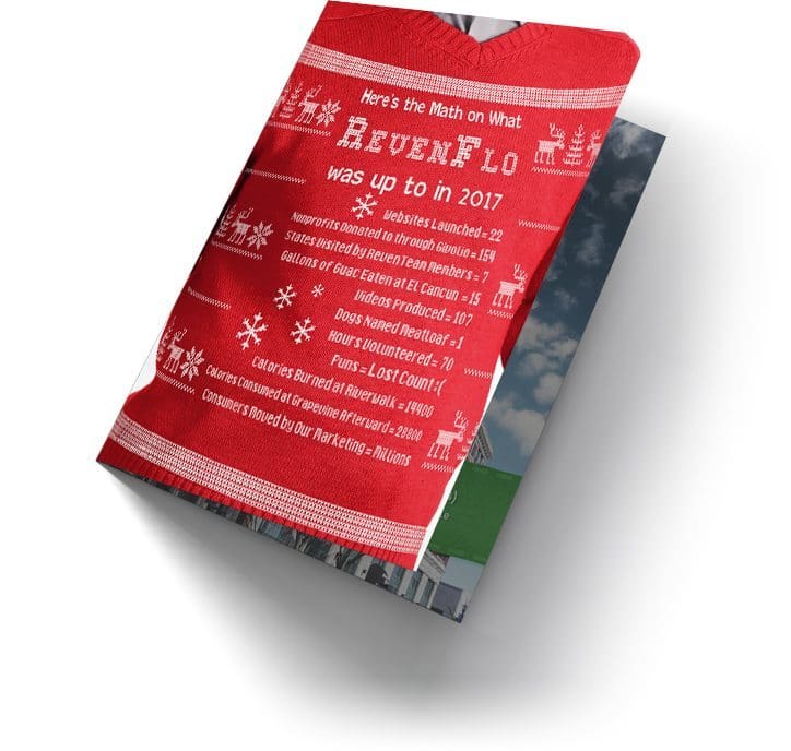 revenflo marketing christmas card