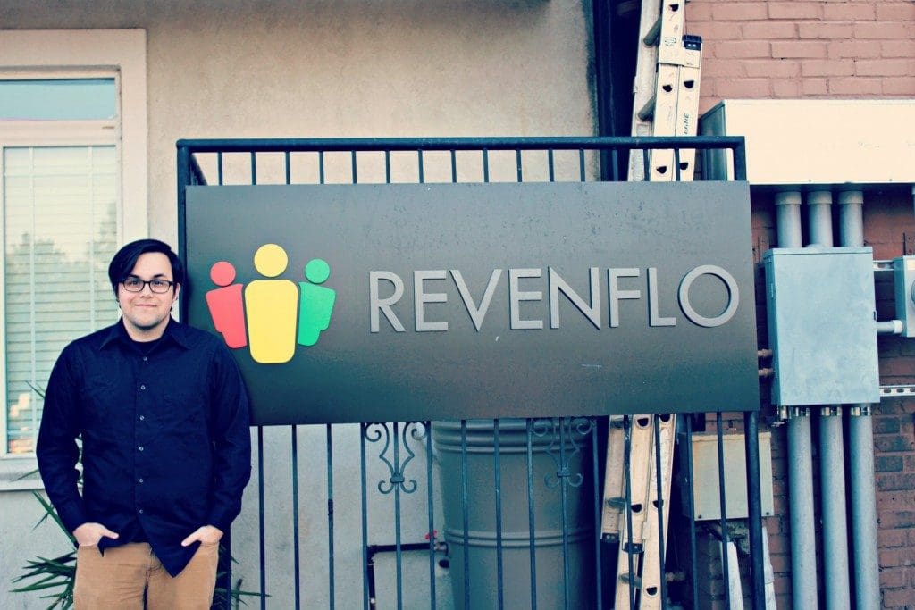 cameron at revenflo office