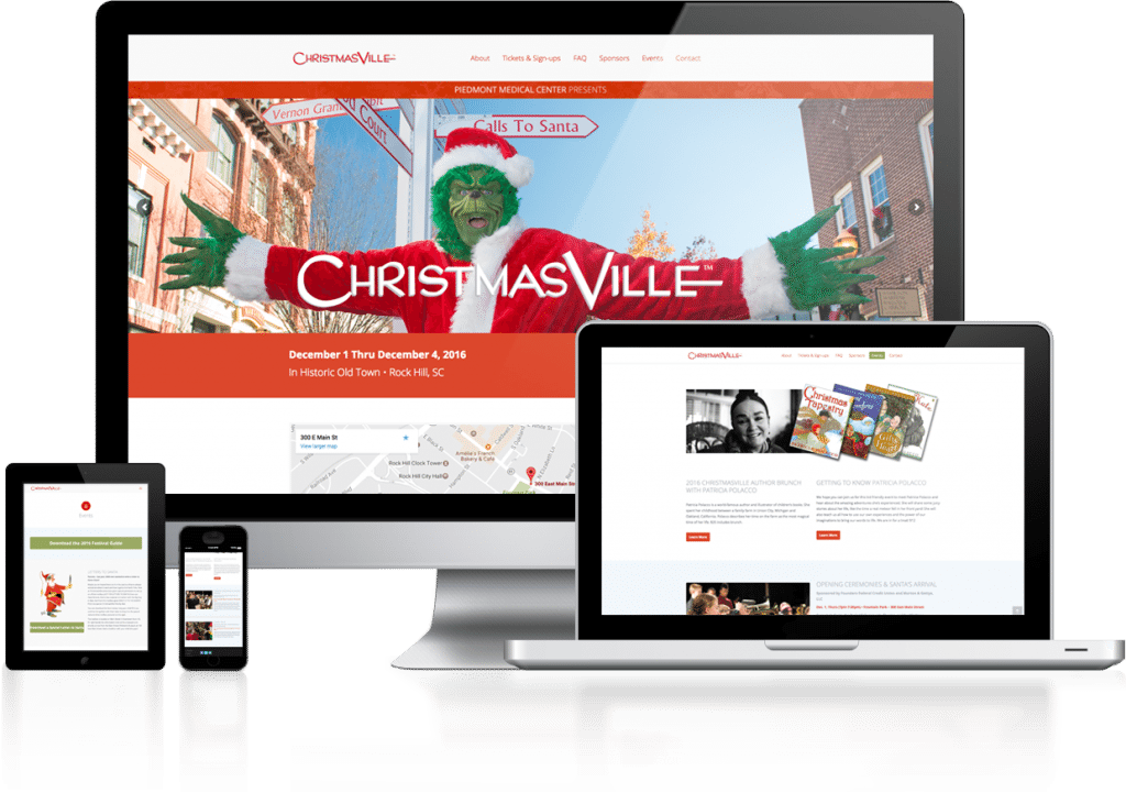 ChristmasVille Rock Hill Website