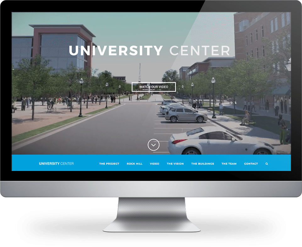 university center website home page