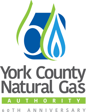 york county natural gas authority 60 year logo