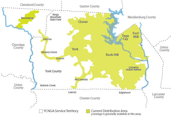 service area map graphic design