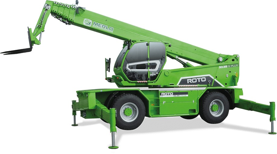 merlo rotoscoping telehandler