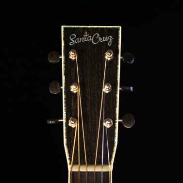 santa cruz guitar headstock