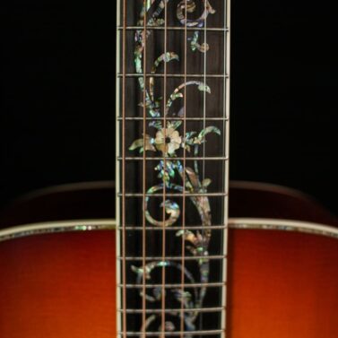 acoustic guitar neck inlay