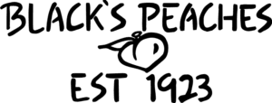 Black's Peaches Logo