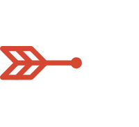 internet advertising arrow on bullseye icon