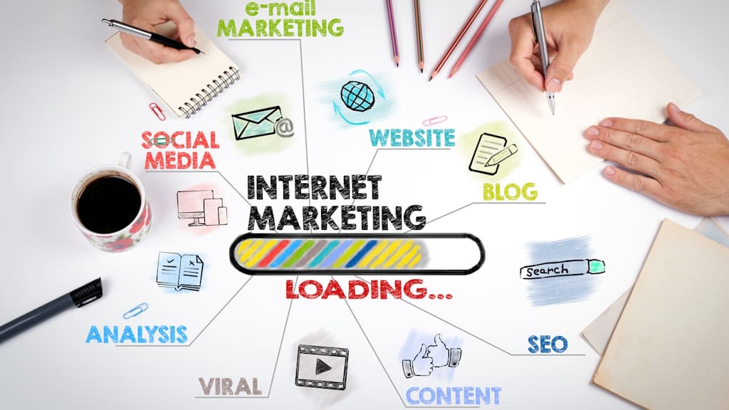 comprehensive digital marketing, online marketing, web marketing components