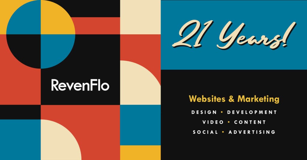 RevenFlo 21 Years graphic